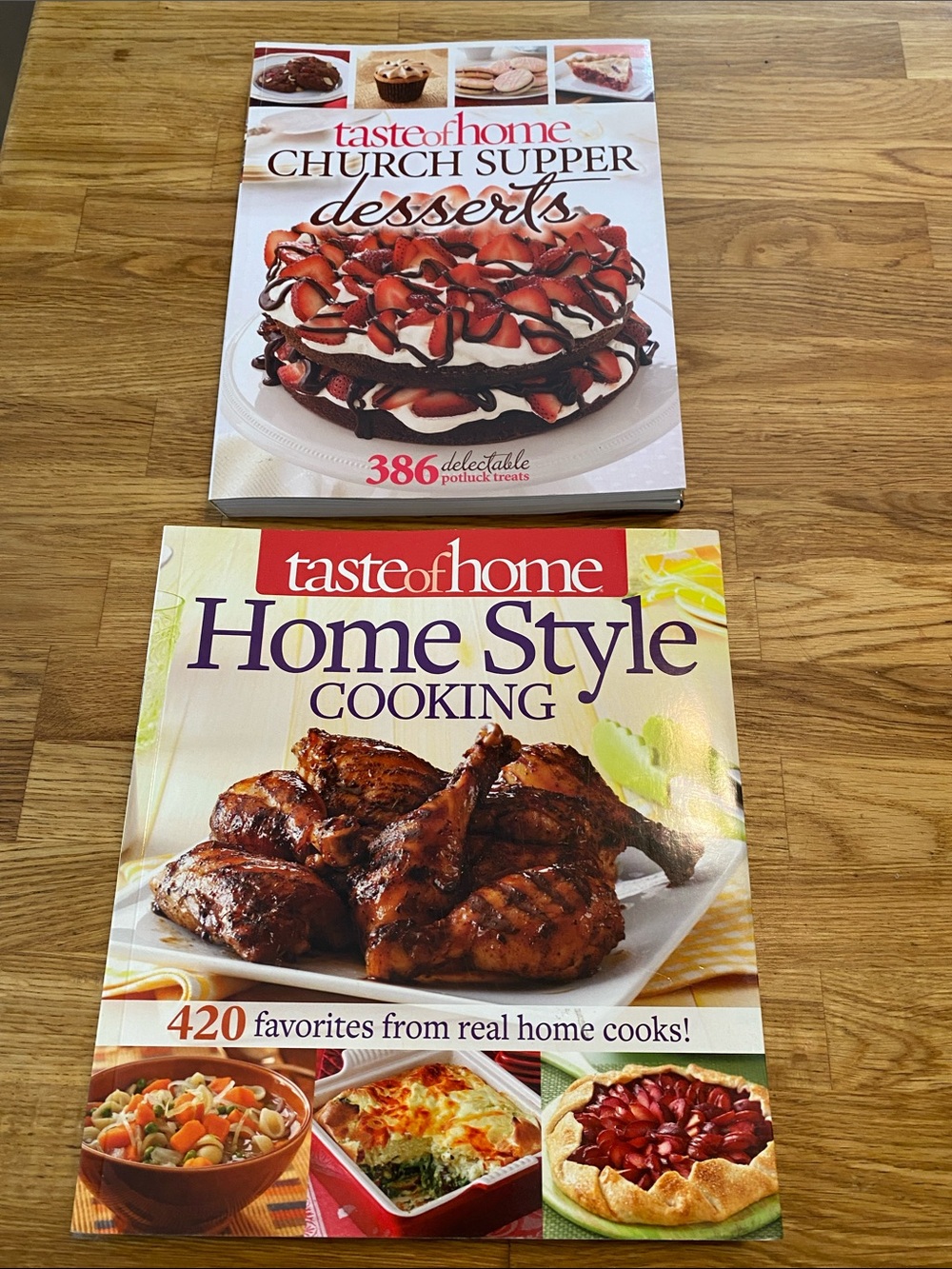 Taste of Home Cookbooks (2)